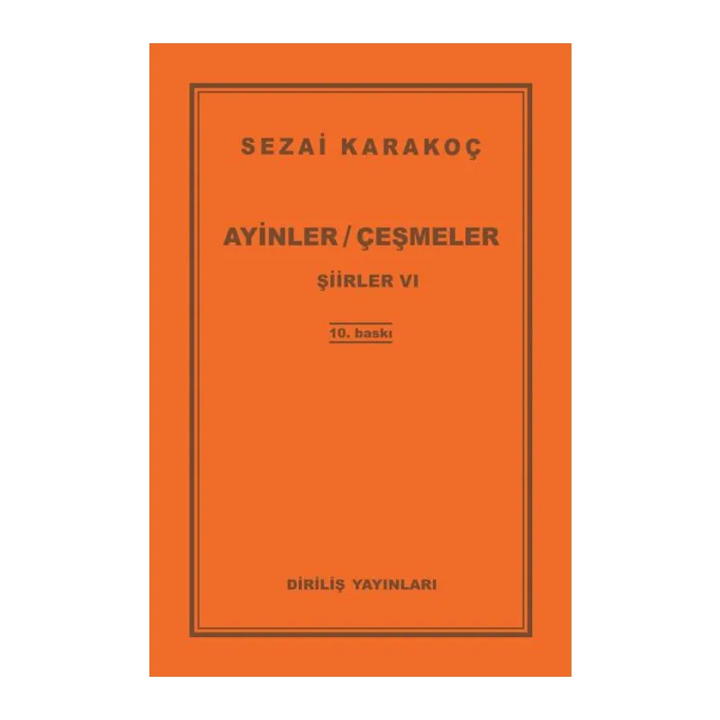 Şiirler 6 - Ayinler Çeşmeler