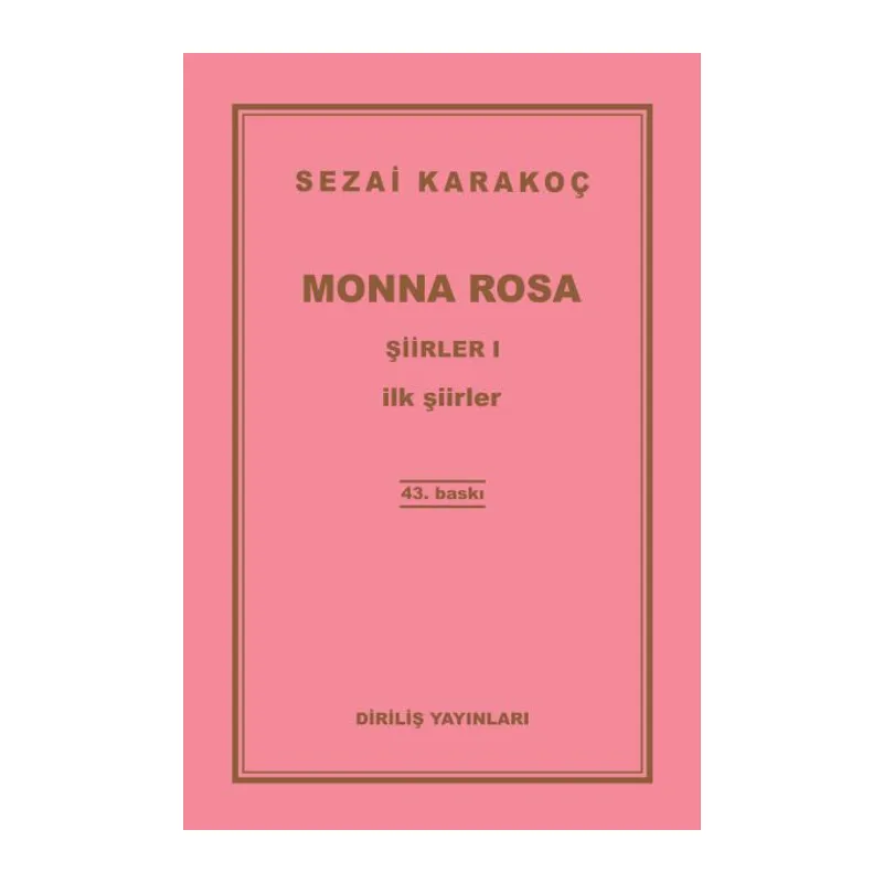 Şiirler 1 - Monna Rosa