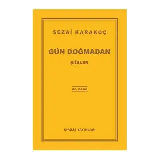 Gün Doğmadan