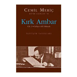 Kırk Ambar Cilt 2 Lehçe-t-ül Hakayık