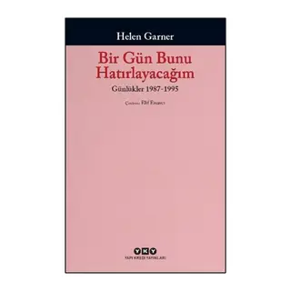 Bir Gün Bunu Hatırlayacağım Günlükler 1987-1995