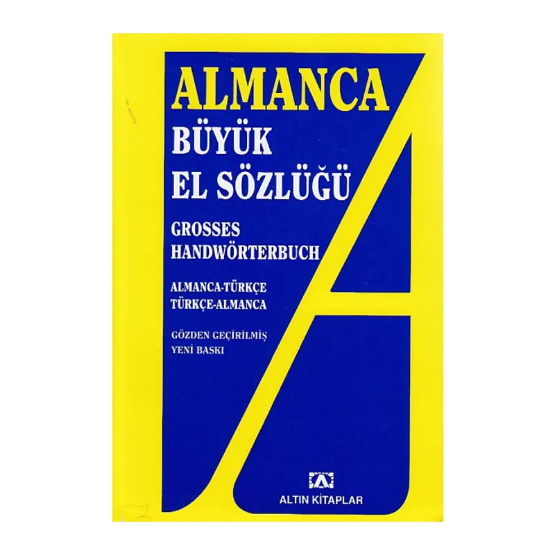 Almanca Büyük El Sözlüğü