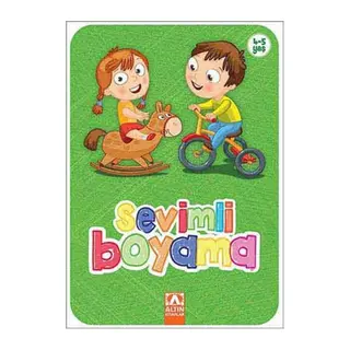 Sevimli Boyama - Yeşil
