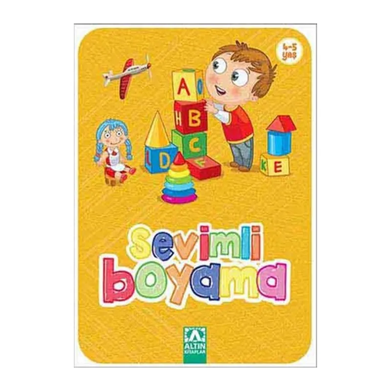 Sevimli Boyama - Sarı