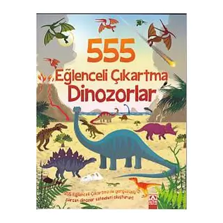 555 Eğlenceli Çıkartma - Dinozorlar