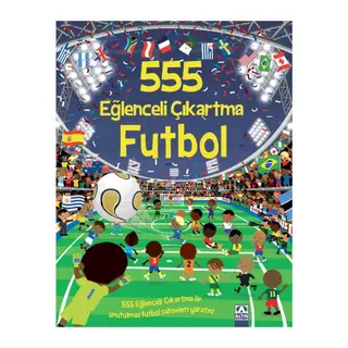 555 Eğlenceli Çıkartma Futbol