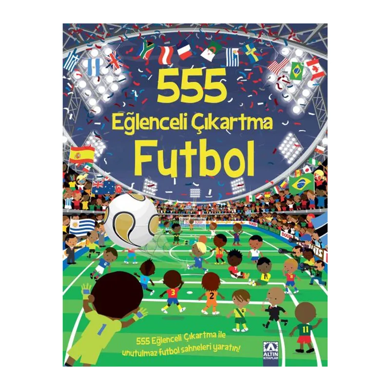 555 Eğlenceli Çıkartma Futbol