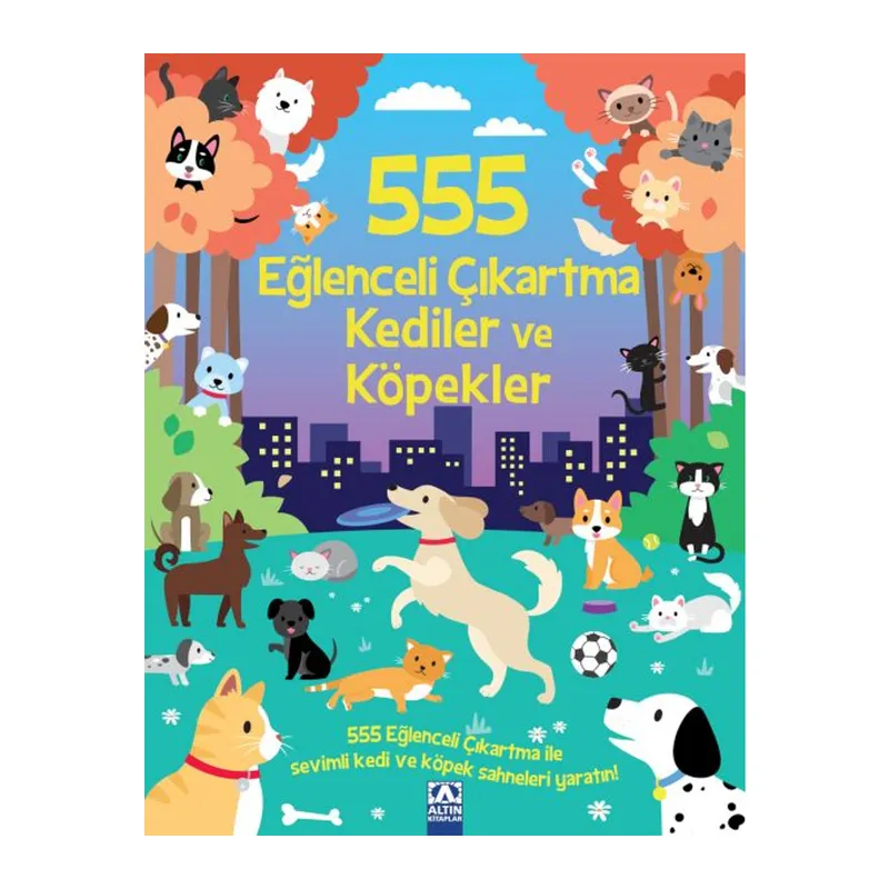 555 Eğlenceli Çıkartma Kediler Ve Köpekler