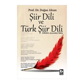 Şiir Dili ve Türk Şiir Dili Dilbilim Açısından Bakış