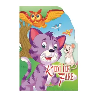 Kedi İle Fare - Şekilli Kitaplar