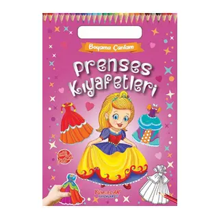 Boyama Çantam - Prenses Kıyafetleri