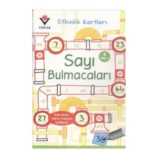 Etkinlik Kartları Sayı Bulmacaları