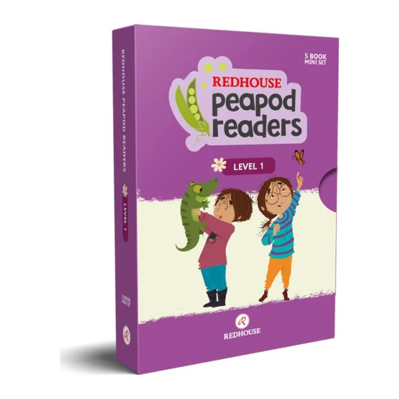 Peapod Readers İngilizce Hikâye Seti 5 Kitap - Level 1