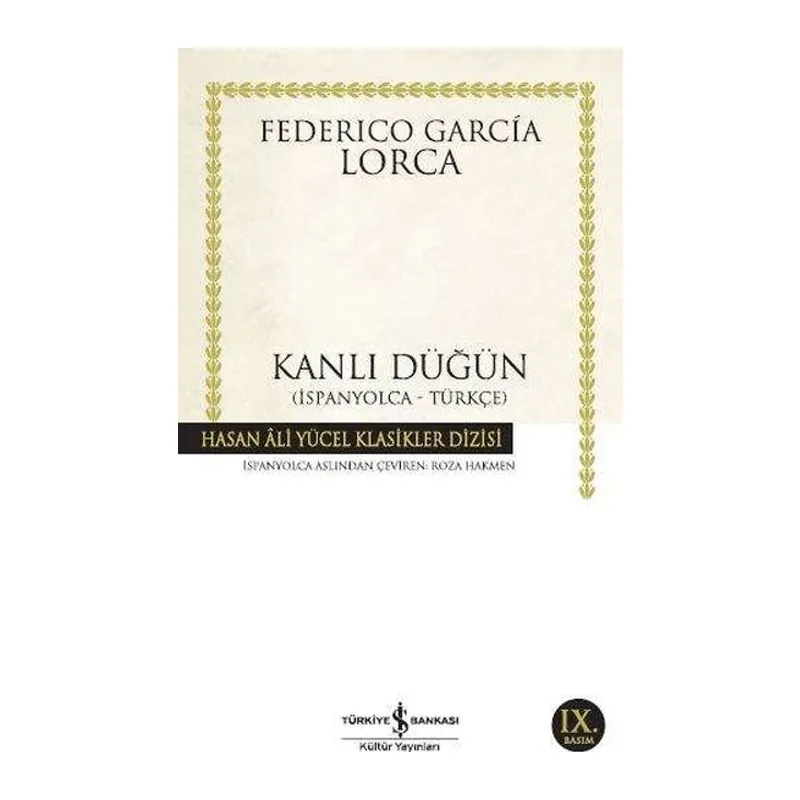 Kanlı Düğün - Hasan Ali Yücel Klasikleri