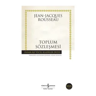 Toplum Sözleşmesi - Hasan Ali Yücel Klasikleri