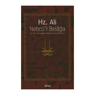 Hz. Ali - Nehcü’l Belağa