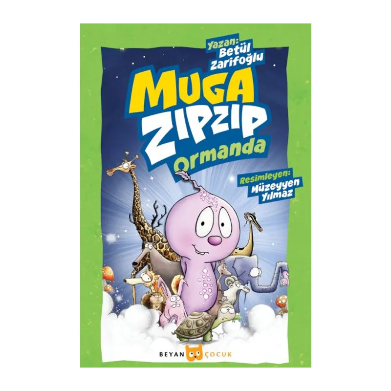 Muga Zıpzıp Ormanda (Renkli - Resimli)