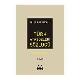 Türk Atasözleri Sözlüğü