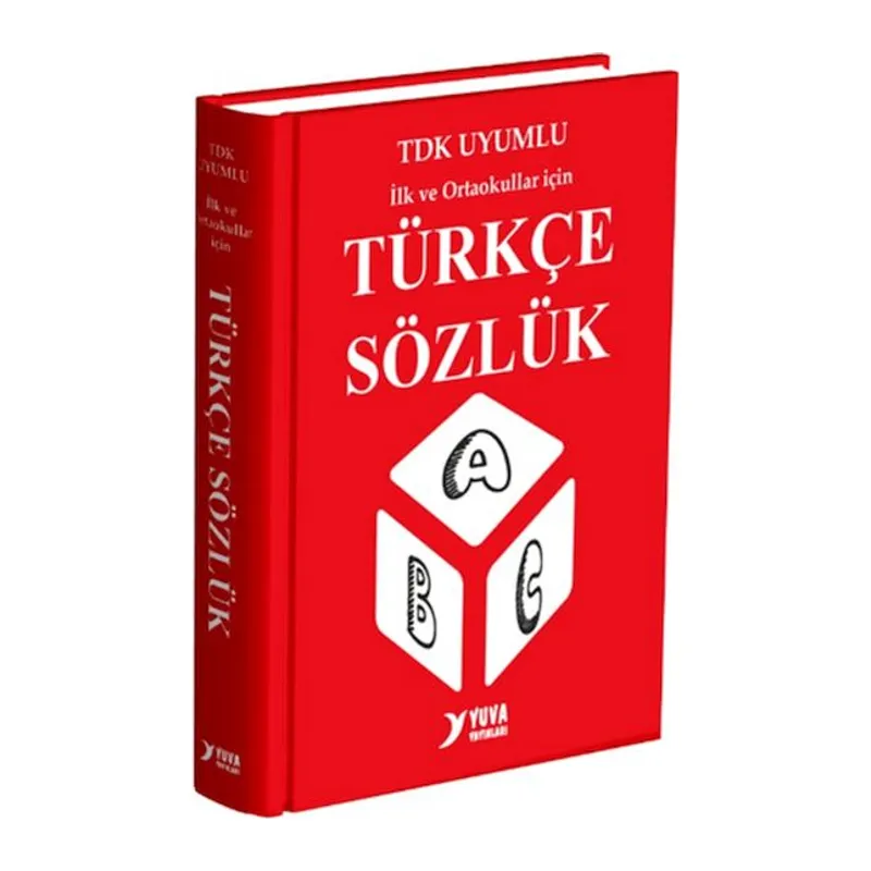 Yuva TDK Uyumlu İlköğretim Okulları İçin Türkçe Sözlük Biole Plastik Kapak