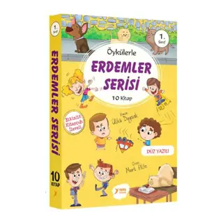 Öykülerle Erdemler Serisi 1. Sınıf 10 Kitap