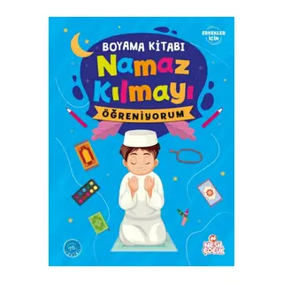 Namaz Kılmayı Öğreniyorum Erkek - Boyama
