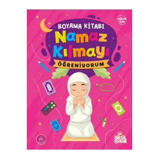 Namaz Kılmayı Öğreniyorum Kız - Boyama