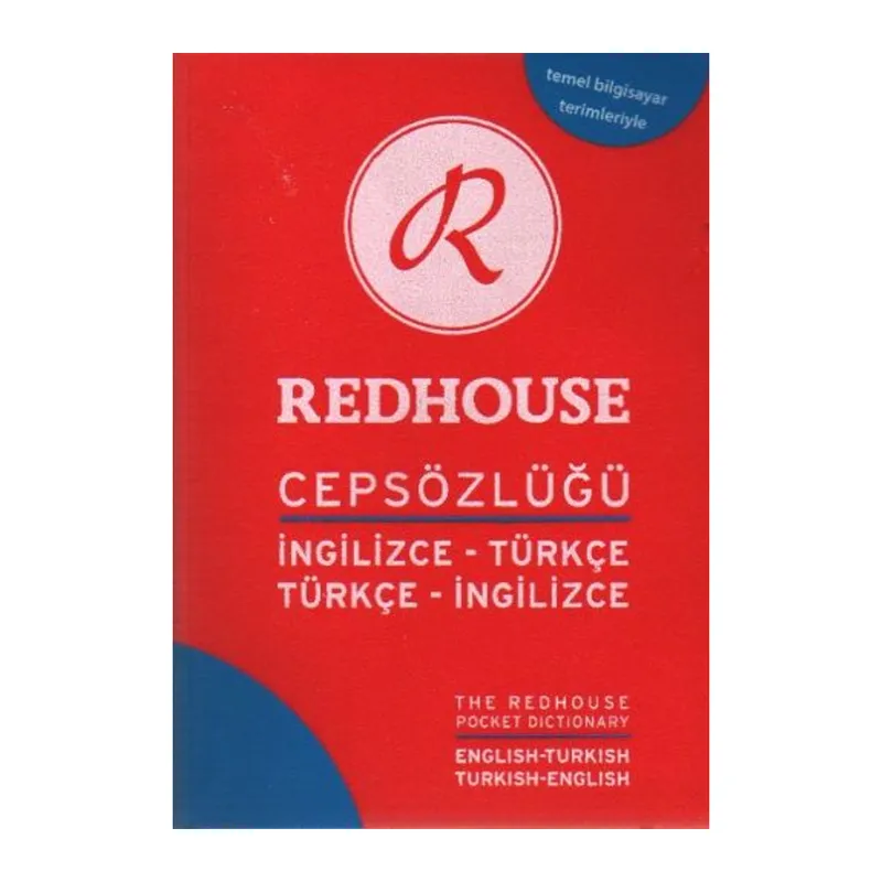 Redhouse Cep Sözlüğü İngilizce Türkçe Türkçe İngilizce (RS-004)
