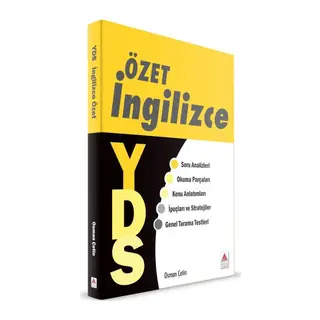 Delta Kültür İngilizce YDS Özet