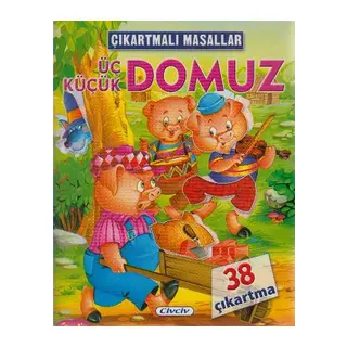 Çıkartmalı Masallar - Üç Küçük Domuz