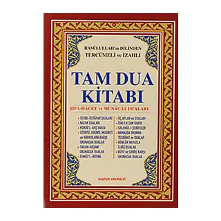 Tam Dua Kitabı Ciltli (Kod 018)