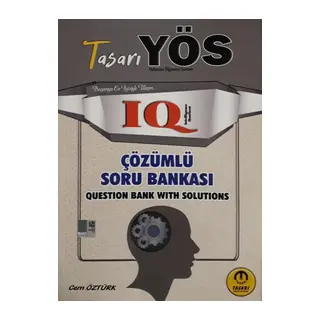 Tasarı YÖS IQ Çözümlü Soru Bankası (Yeni)