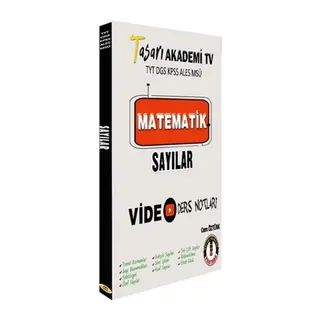 Tasarı DGS-ALES TYT Matematik Sayılar Video Ders Notları