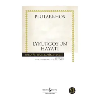 Lykurgos’un Hayatı - Hasan Ali Yücel Klasikleri