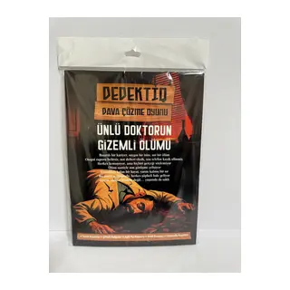 Dedektif Dava Çözme Oyunu Ünlü Doktorun Gizemli