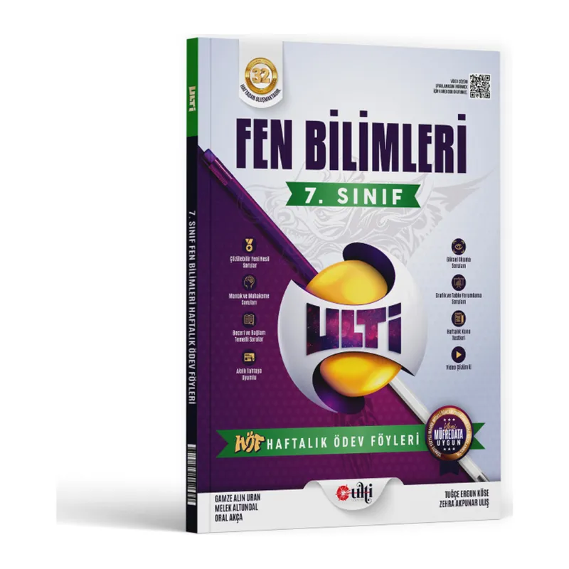 ULTİ 07.SINIF HF.ÖDEV FÖY (HÖF) FEN BİLM - 26-27