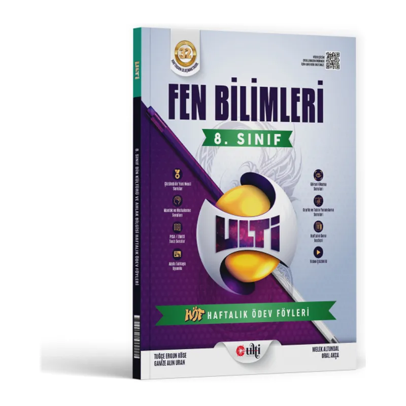 ULTİ 08.SINIF HF.ÖDEV FÖY (HÖF) FEN - 2026-27