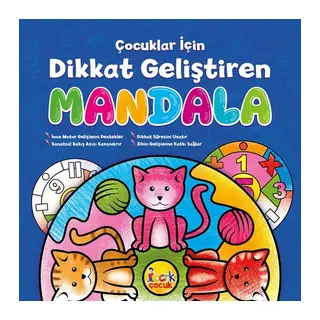 Çoçuklar İçin Dikkat Geliştiren Mandala