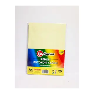Fotokopi Kağıdı Renkli 100 Adet