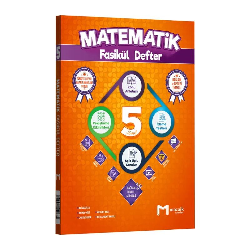 MOZAİK 5.SINIF FASİKÜL DEFTER MATEMATİK - 26-27