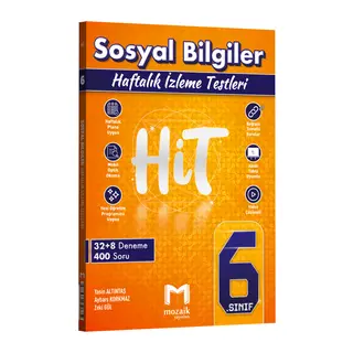 MOZAİK 6.SINIF HİT 40 LI DENEME SOSYAL - 2026-27