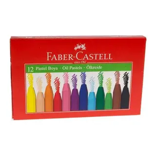 Pastel Boya 12 Renk Büyük Boy