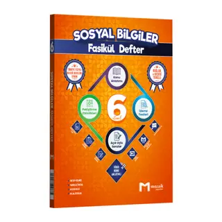 MOZAİK 6.SINIF FASİKÜL DEFTER SOSYAL BİL - 2026-27