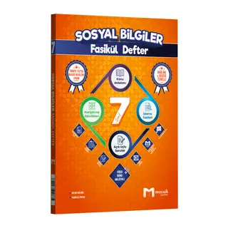 MOZAİK 7.SINIF FASİKÜL DEFTER SOSYAL BİL - 2026-27
