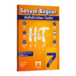 MOZAİK 7.SINIF HİT 40 LI DENEME SOSYAL BİLG- 26-27