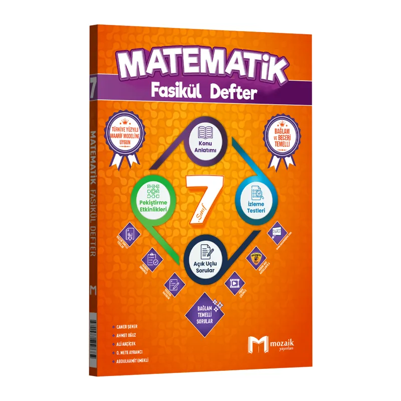 MOZAİK 7.SINIF FASİKÜL DEFTER MATEMATİK - 26-27