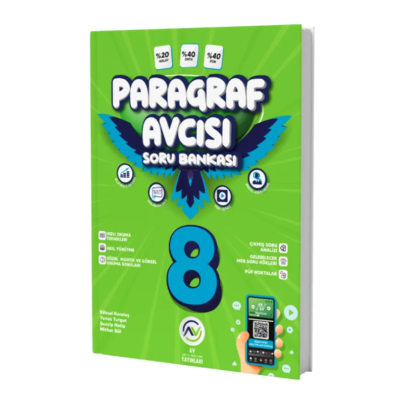 AV 8.SINIF SORU BANKASI PARAGRAF - 2026-27