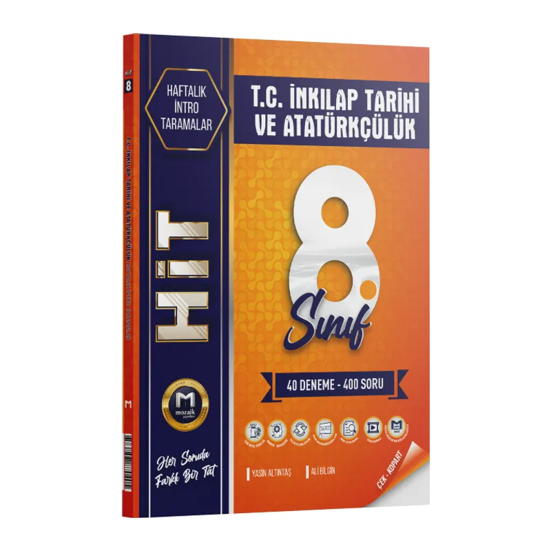 MOZAİK 8.SINIF HİT 40 LI DENEME İNKILAP - 2026-27