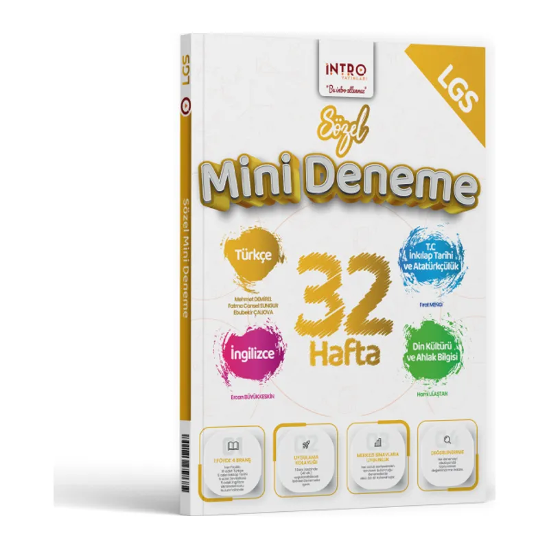 İNTRO 8.SINIF MİNİ DENEME 32 HAFTA SÖZEL - 26-27