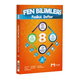 MOZAİK 8.SINIF FASİKÜL DEFTER FEN BİLM - 26-27