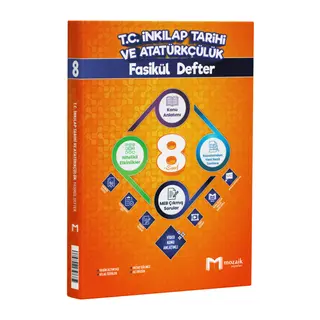 MOZAİK 8.SINIF FASİKÜL DEFTER İNKILAP TRH - 26-27